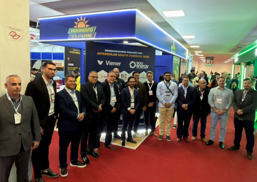 Presença do RN e da APER é destaque no estande da Coalizão MSL na Intersolar South America 2026